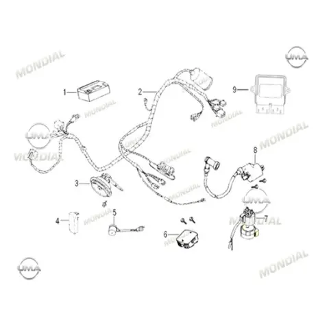 Mondial 125 ZNU İ ECU