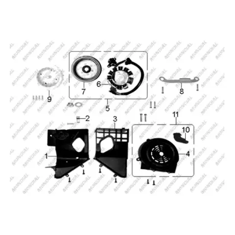 Mondial 150 Gomax Rotor