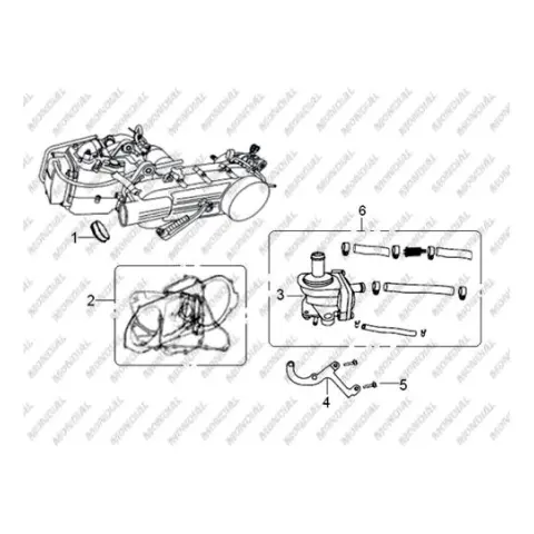 Mondial 150 Mash Katalizor Komple – 3. fotoğraf