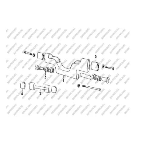 Mondial 250 Buffalo Motor Destek Kolu