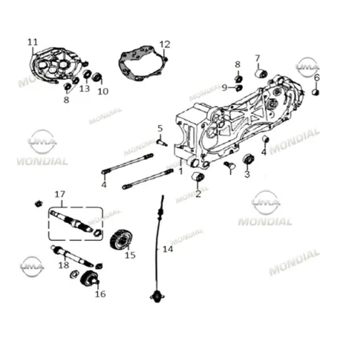 Mondial 50 Rio (E5) Hiz Tetikleme Sensörü