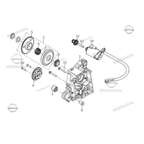 Mondial 50 Tab Marş Debriyaji