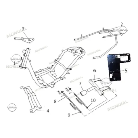 Mondial 50 ZNU Ec Motor Destek Burcu – 2. fotoğraf