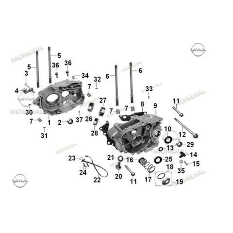 Mondial 100 Masti O-Ring 19X2 – 3. fotoğraf