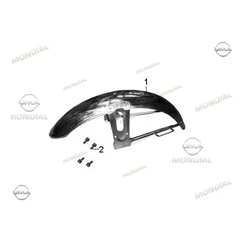 Mondial 100 Masti Civata M6X1X12 (Din 931)