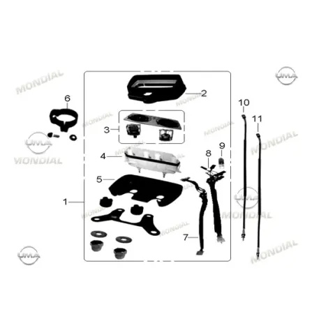 Mondial 100 MG Sport Kilometre Teli Komple – 3. fotoğraf