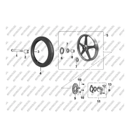 Mondial 100 MG Sport Yağ Keçesi 18X37X7 – 3. fotoğraf