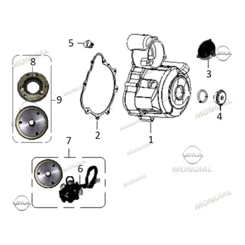 Mondial 100 UAG İ (2022) Stator