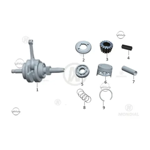 Mondial 125 Drift L Piston – 3. fotoğraf