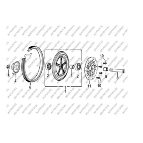 Mondial 125 MX Grumble Dış Lastik (2.75-18) (Tube) – 3. fotoğraf