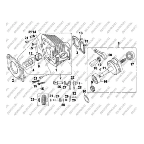 Mondial 150 KN Silindir