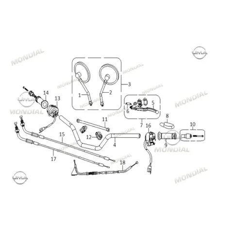 Mondial Bucanner 250I Gidon (Siyah)