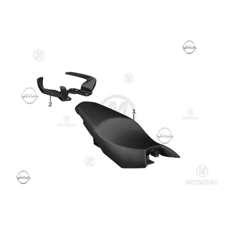 Mondial KD 125 F Arka Tutamak