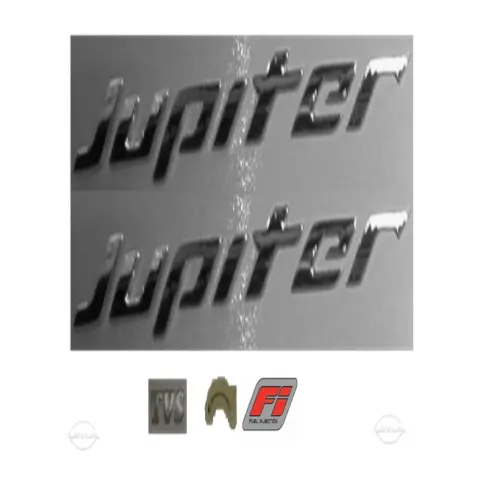 TVS Jupiter Etiket Seti (Beyaz)