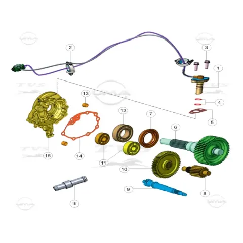 TVS Ntorq 125 (E5) Tahrik Mili