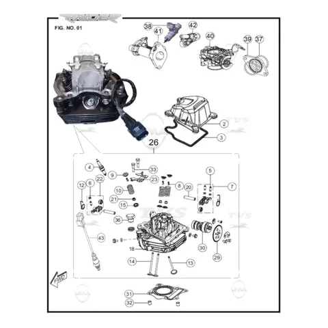 TVS Raider 125 (E5) Supap Kulbutoru Emme