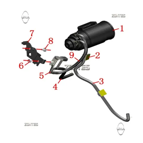Zontes ZT125T-M İkincil Hava Filtresi Valfı
