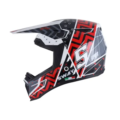 Sway 635 Super Black Red White