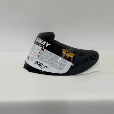 SW F357 Siyah Kask Camı / Black Vizör