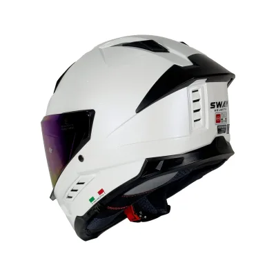 Sway 868 Kask Pearl White – 3. fotoğraf