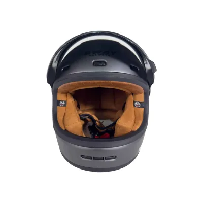 Sway V6 Full Face Kask Target Grey – 6. fotoğraf