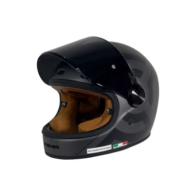 Sway V6 Full Face Kask Target Grey – 7. fotoğraf