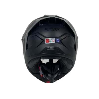 Sway 919 Kask Shiny Stripe Black – 5. fotoğraf