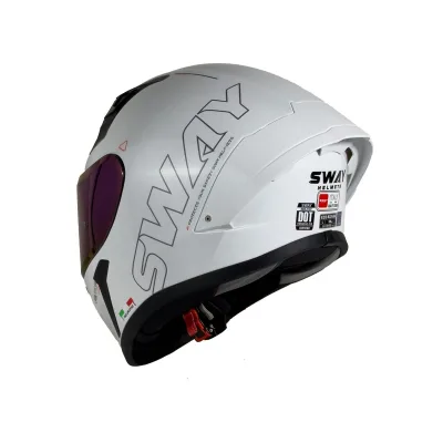 Sway F357 Kask White – 4. fotoğraf