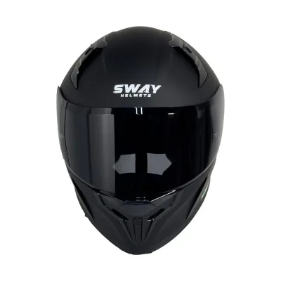 Sway F357 Kask Matt Black – 3. fotoğraf