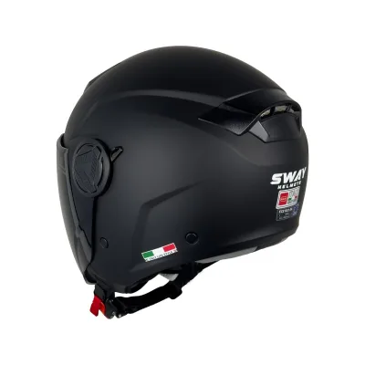 Sway 760 Kask Mat Black – 3. fotoğraf