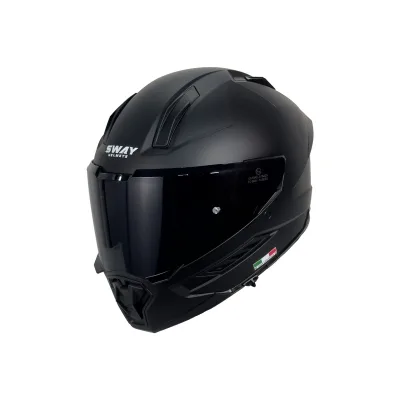 Sway 868 Kask Matt Black – 3. fotoğraf