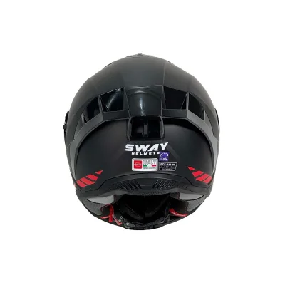Sway 867 RED Strip Matt Black – 3. fotoğraf