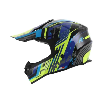 Sway 617 Meteor Kask Yellow Blue