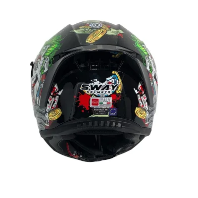 Sway 869 Ugly Kask Grey Green – 4. fotoğraf