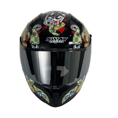 Sway 869 Ugly Kask Grey Green – 5. fotoğraf