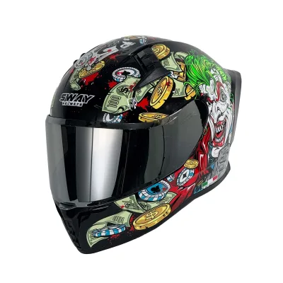 Sway 869 Ugly Kask Grey Green – 6. fotoğraf