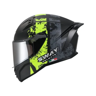 Sway 869 Snatch Kask Black Yellow
