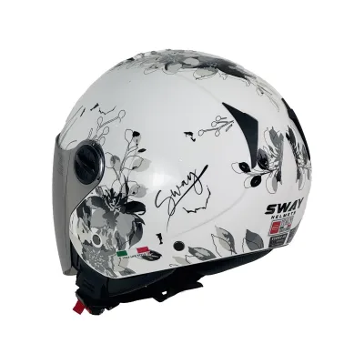Sway SW 715 Iris Grey Yarım Kask – 3. fotoğraf