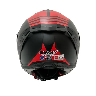 Sway 867 Blade Kask Black Red – 4. fotoğraf