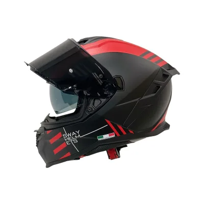 Sway 867 Blade Kask Black Red – 5. fotoğraf