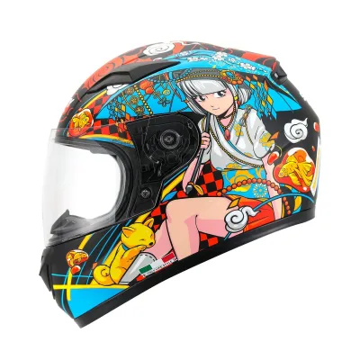 Sway 815K Kask Spirit Red Blue