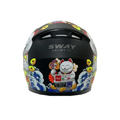 Sway 815K Kask CAT White Yellow – 3. fotoğraf