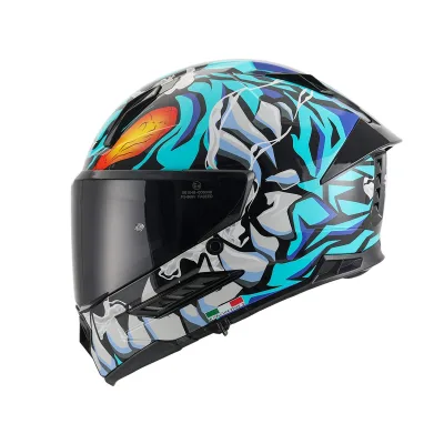 Sway 868 Kask Gloss Black Blue
