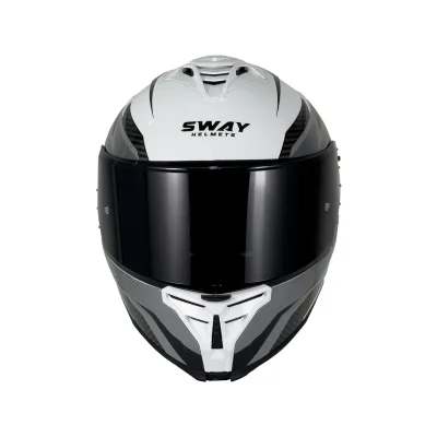Sway 867 Kask Power Matt White – 3. fotoğraf