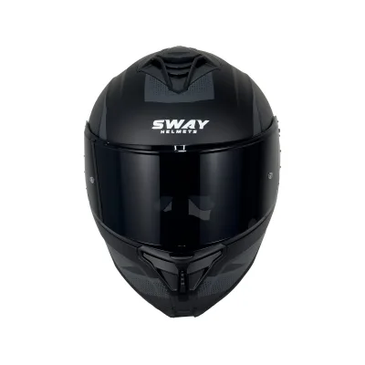 Sway 867 Kask Asphalt Matt Black – 3. fotoğraf