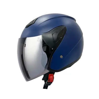 Sway SW 733 Y Mat Mavi Yarım Kask