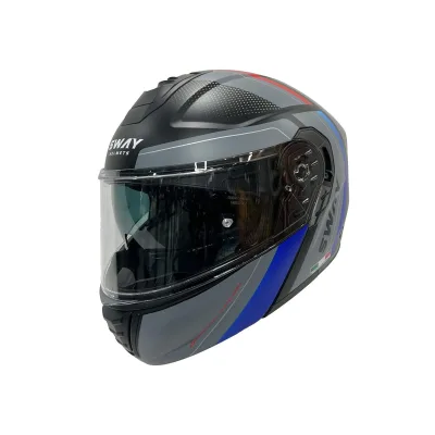 Sway 917 Kask Kore Black Titanium Blue – 3. fotoğraf