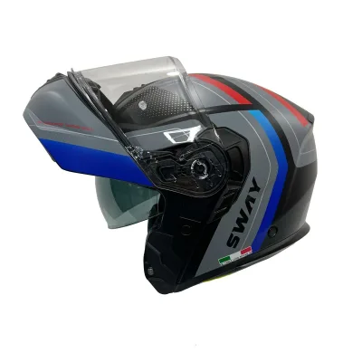 Sway 917 Kask Kore Black Titanium Blue – 4. fotoğraf