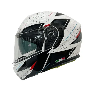 Sway 917 Kask Fusion White Black Red