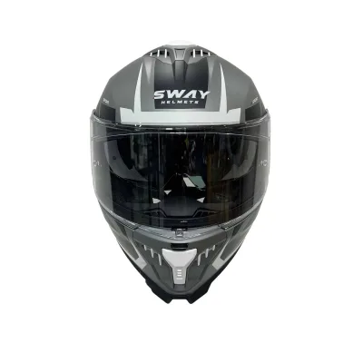 Sway SW 865 Atos Grey Black Full Face – 6. fotoğraf